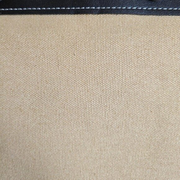 Large Canvas Crossbody Bag Women Tote with Zipper Top Handle Inside Pockets - Picture 9 of 9